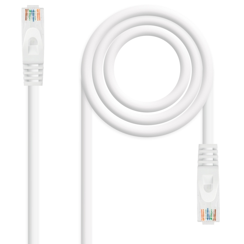ANEAHE0730_800 Nanocable Latiguillo Cat. 6A LSZH/UTP 3 M Blanco - Imagen 1