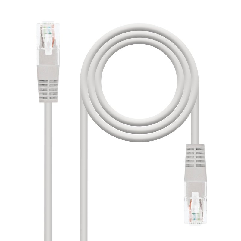 ANEAHE0747_800 Nanocable Latiguillo Categoria 6 UTP 1,5 M Gris - Imagen 1