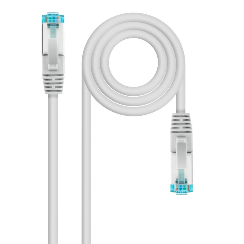 ANEAHE0821_800 Nanocable Latiguillo Cat. 7 LSZH/SFTP 20 M Gris - Imagen 1