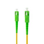 Nanocable Cable fibra SC/APC LSZH Amarillo 1m - Imagen 2