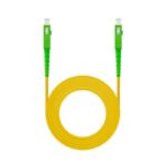 Nanocable Cable fibra SC/APC LSZH Amarillo 15m