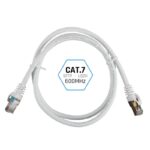 iggual Latiguillo CAT7 SFTP LSZH 2 metros blanco - Imagen 2