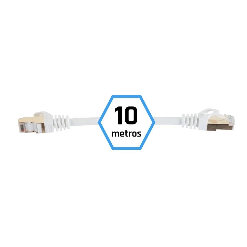 ANEAHE0864_800 iggual Latiguillo CAT7 SFTP LSZH 10 metros blanco - Imagen 1