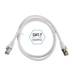 iggual Latiguillo CAT7 SFTP LSZH 15 metros blanco - Imagen 2