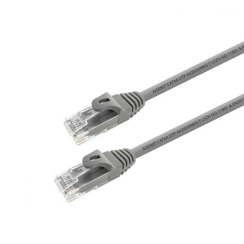 ANEAHE0870_800 Aisens Latiguillo Rj45 Cat.6A Utp Gris 3.0M - Imagen 1