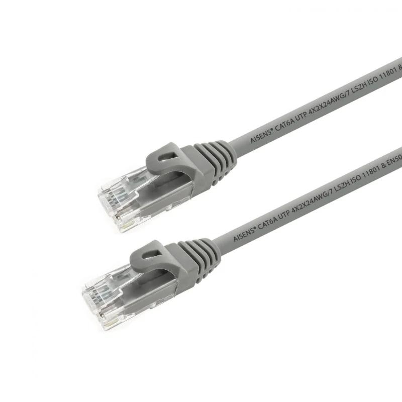 ANEAHE0871_800 Aisens Latiguillo Rj45 Cat.6A Utp Gris 5.0M - Imagen 1