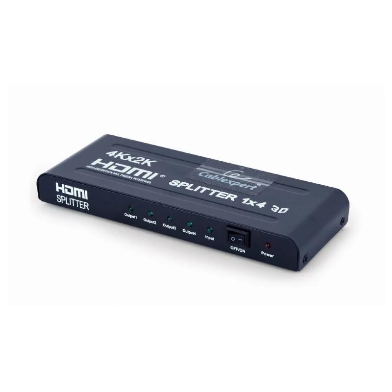 ANEAHE0942_800 Gembird Divisor de HDMI 4 Puertos Negro - Imagen 1