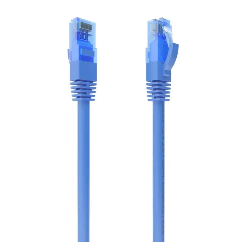 ANEAHE0945_800 Aisens Cable RJ45 CAT.6 UTP AWG26 CCA Azul 0.5m - Imagen 1