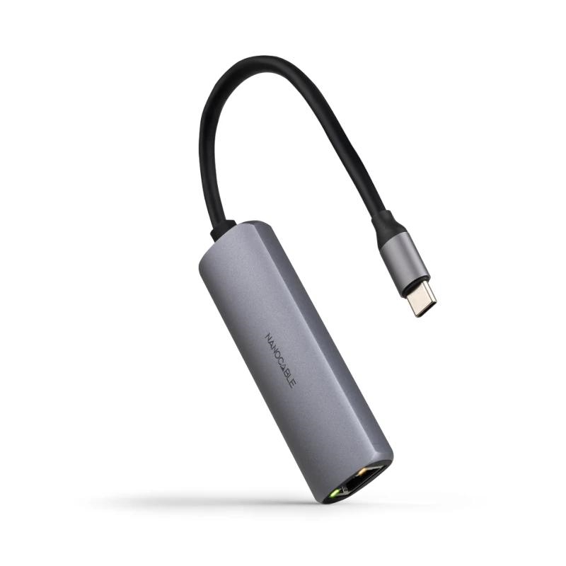 ANEAHE0966_800 Nanocable Conversor USB-C Ethernet carga PD - Imagen 1