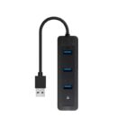 Nanocable Conversor USB 3.0 Ethernet + 3xUSB 3.0 - Imagen 2