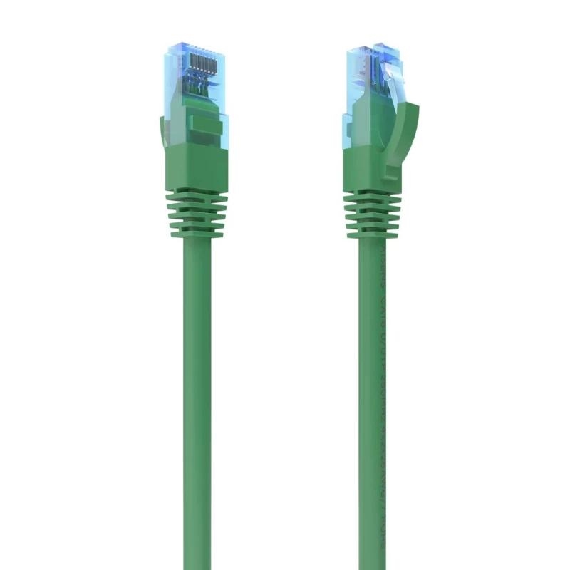 ANEAHE0978_800 Aisens Cable RJ45 CAT.6 UTP AWG26 CCA Verde 2.0m - Imagen 1