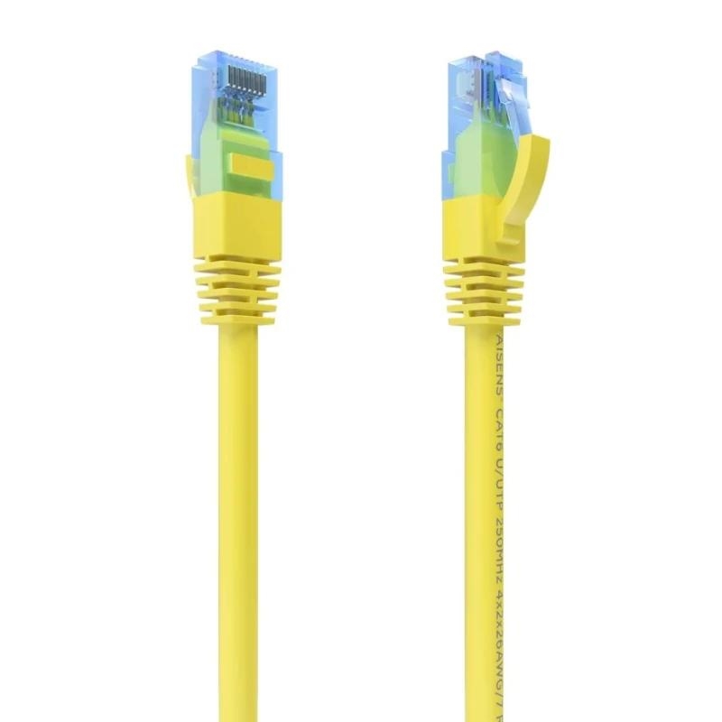 ANEAHE0981_800 Aisens Cable RJ45 CAT.6 UTP AWG26 CCA Amari 1.0m - Imagen 1