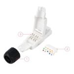 Nanocable Conector RJ45 Auto Crimpable 10 uds - Imagen 2