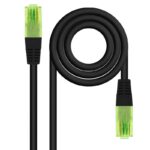 Nanocable Cable RJ45 Cat.6 UTP CCA 25cm Negro
