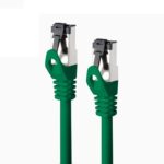 Nanocable Cable red Cat. 8.1 2GHZ SSTP Verde 0,30m - Imagen 2