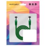 Nanocable Cable red Cat. 8.1 2GHZ SSTP Verde 0,30m - Imagen 4