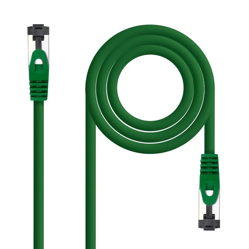 ANEAHE1021_800 Nanocable Cable red Cat. 8.1 2GHZ SSTP Verde 1m - Imagen 1