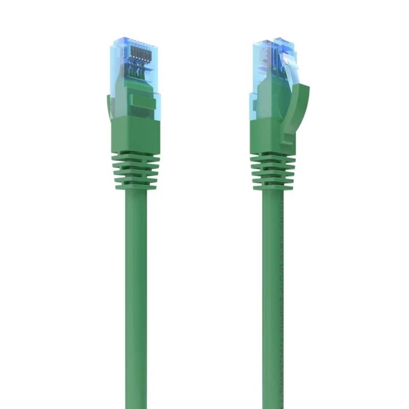 ANEAHE1070_800 Aisens Cable RJ45 CAT.6 UTP AWG26 CCA Verde 30cm - Imagen 1