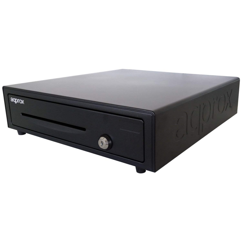 APTACP0031_800 approx Cajón Portamonedas CASH01 41cm Negro - Imagen 1