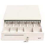 iggual Cajón portamonedas IRON-30W 42cm 5+5 blanco - Imagen 4