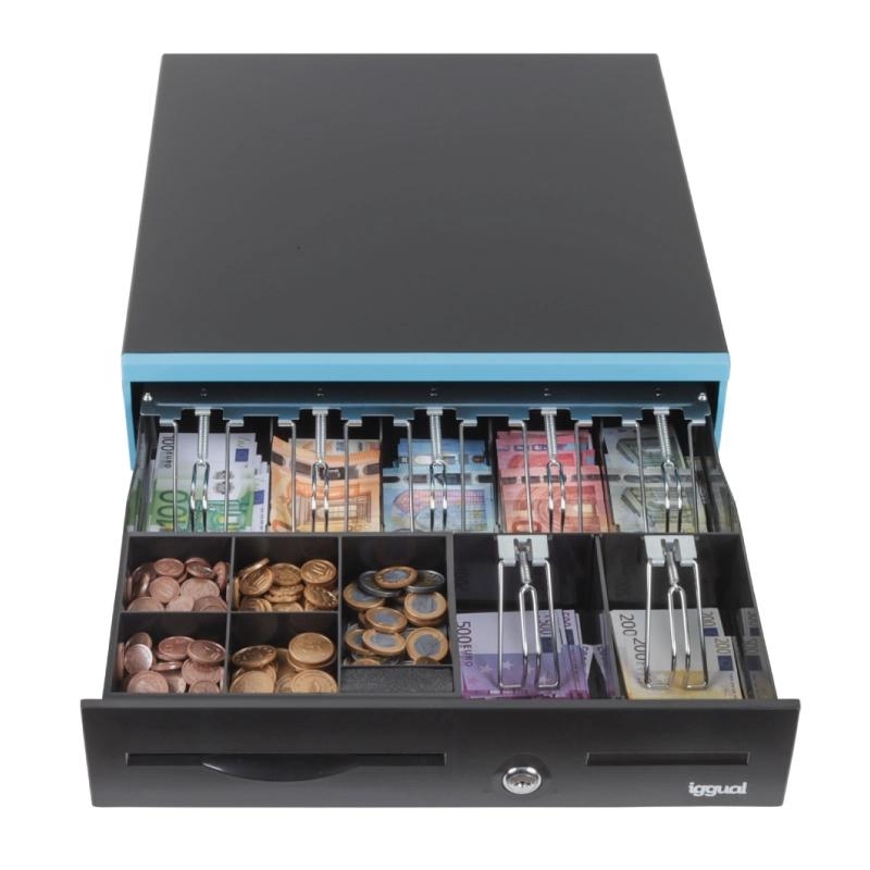 APTACP0068_800 iggual Cajón Portamonedas IRON-30B 42cm 5+7/7+5 - Imagen 1