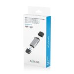 Aisens Lector Tar SD MSD MMC RS-MMC MMCM USBA USBC - Imagen 4