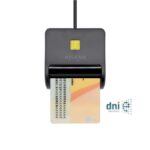 Aisens Lector Tarjetas Inteligente DNI Negro - Imagen 2