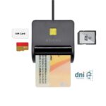 Aisens Lector DNI SIM SD MSD MMC RS-MMC MMC Micro - Imagen 2