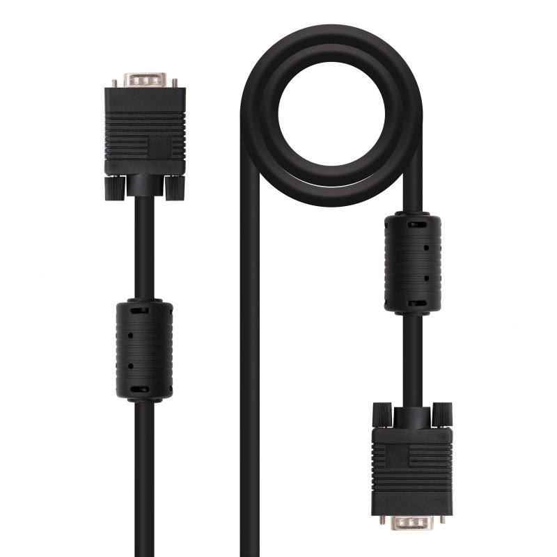 APTAPC0140_800 Nanocable Cable Conmutador Vga 1,8 M Negro - Imagen 1