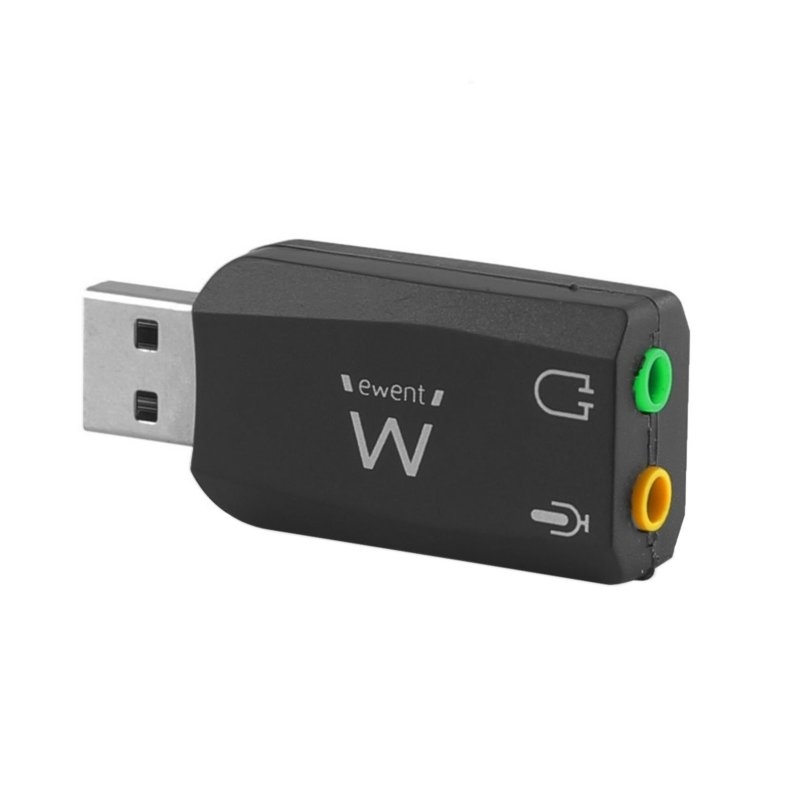 APTAPC0197_800 EWENT EW3751 Adaptador Usb soundcard 5.1 - Imagen 1