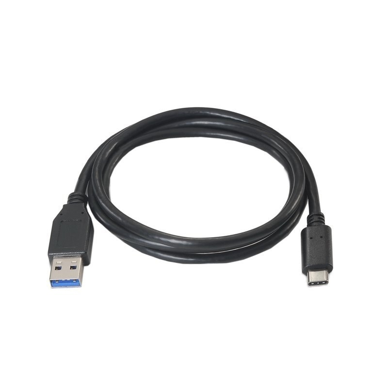APTAPC0593_800 Nanocable Cable USB 3.1 Gen2 10Gbps3A USB-C/M-A/M - Imagen 1