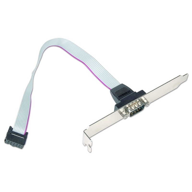 APTAPC0636_800 Gembird Cable DB9 Puerto Serie de 10pin 0,25mts - Imagen 1