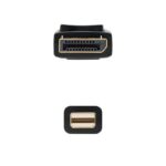 Nanocable Mini DP/Displayport, Mini DP/M-DP/M, 2 M - Imagen 3