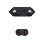 Nanocable Cable Alim. forma 8 CEE7/16/M-C7/H, 1.5m - Imagen 3