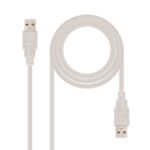 Nanocable Cable USB 2.0, Tipo A/M-A/M, 2.0 m