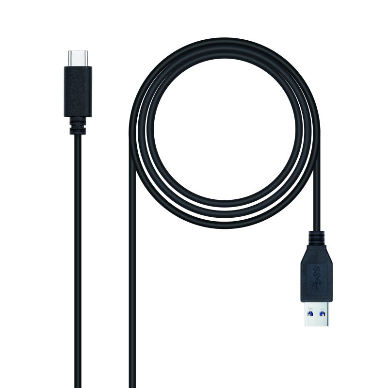 APTAPC0855_800 Nanocable Cable USB 3.1 Gen2 USB-C/M-A/M 0,5 M - Imagen 1