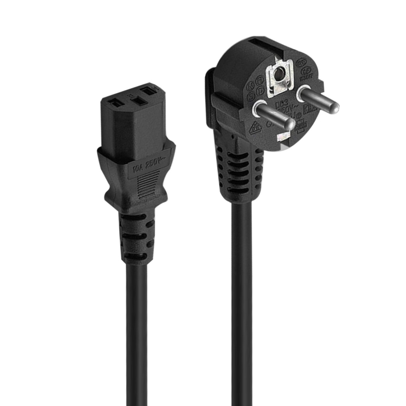 APTAPC0870_800 Ewent Cable alimentación 1,8m (IEC320 to C13) - Imagen 1