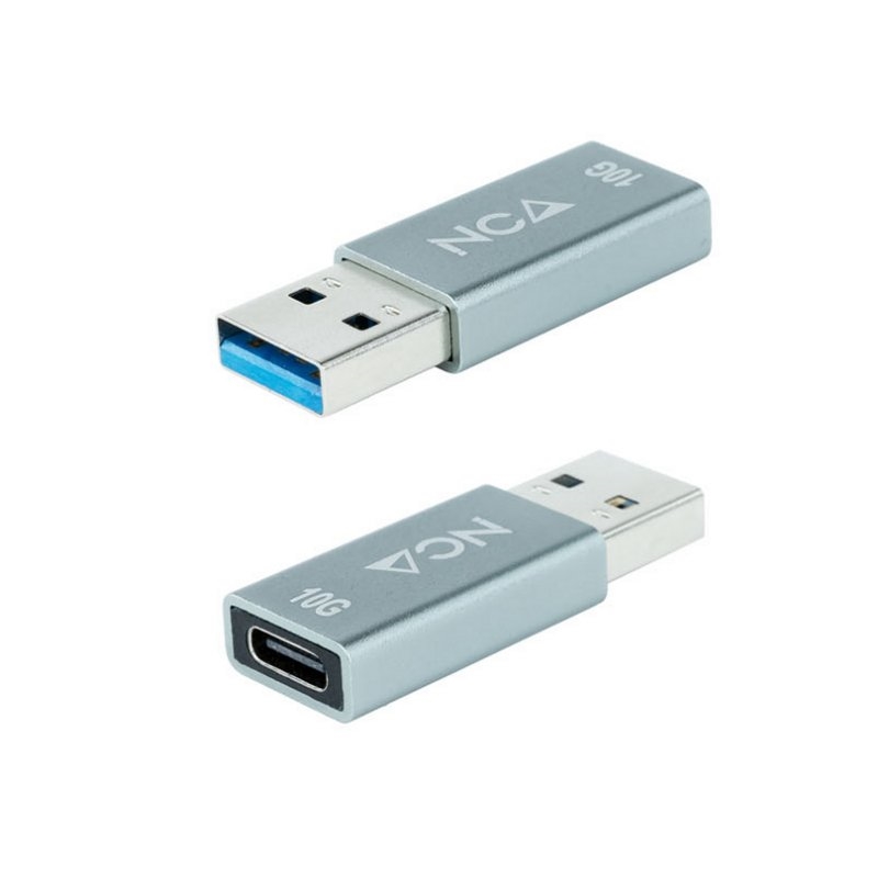 APTAPC0992_800 Nanocable Adaptador USB-A/M 3.1 GEN2 a USB-C/H - Imagen 1
