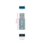 Nanocable Adaptador USB-A/M 3.1 GEN2 a USB-C/H - Imagen 2