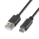 Aisens Cable USB 2.0 3A USB-C/M-A/M negro 1.0m - Imagen 2