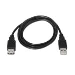 Aisens Cable USB 2.0 Tipo A/M-A/H negro 1.8m - Imagen 2