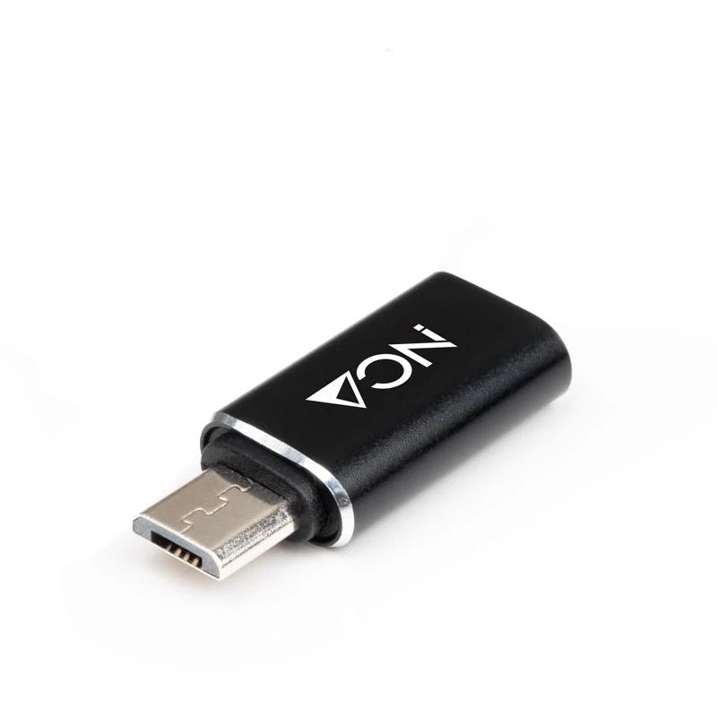 APTAPC1083_800 Nanocable Adaptador Micro USB/M a USB-C/H Aluminio - Imagen 1