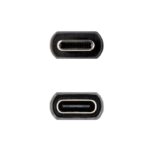 Nanocable Cable USB 3.2 Gen2 USB-C M/H 0,5 M Negro - Imagen 2