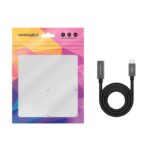 Nanocable Cable USB 3.2 Gen2 USB-C M/H 0,5 M Negro - Imagen 4