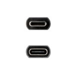 Nanocable Cable USB 3.2 Gen2 USB-C M/H 1 M Negro - Imagen 3