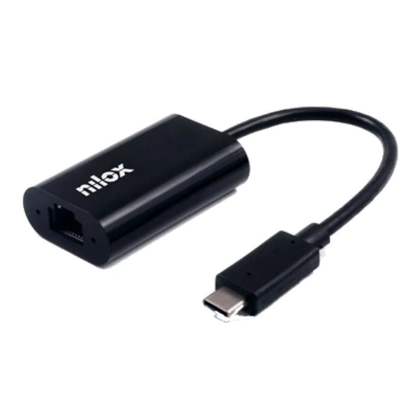 APTAPC1162_800 Nilox Adaptador usb-c a rj45 Gigabit - Imagen 1