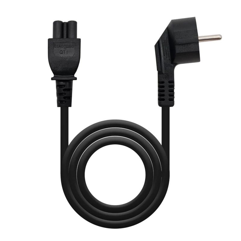 APTAPC1185_800 Nanocable Cable Alim. trébol, CEE7 -M-C5-H, 2 m - Imagen 1