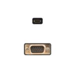 Nanocable Cable Conversor USB-C/M a VGA/M 1,8 M - Imagen 3