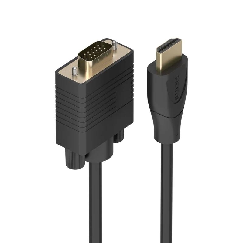 APTAPC1259_800 Aisens Cable Conversor HDMI/M a SVGA/M Negro 1.5m - Imagen 1