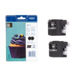 Brother Cartucho LC123BKBP Negro Blister - Imagen 2